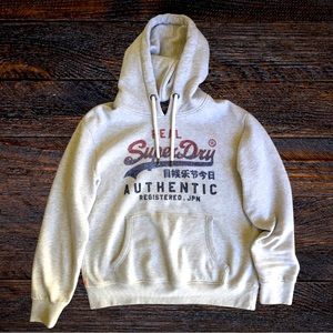 Like New! Superdry JPN, Hoodie, Vintage Logo, Long Sleeve, 3XL